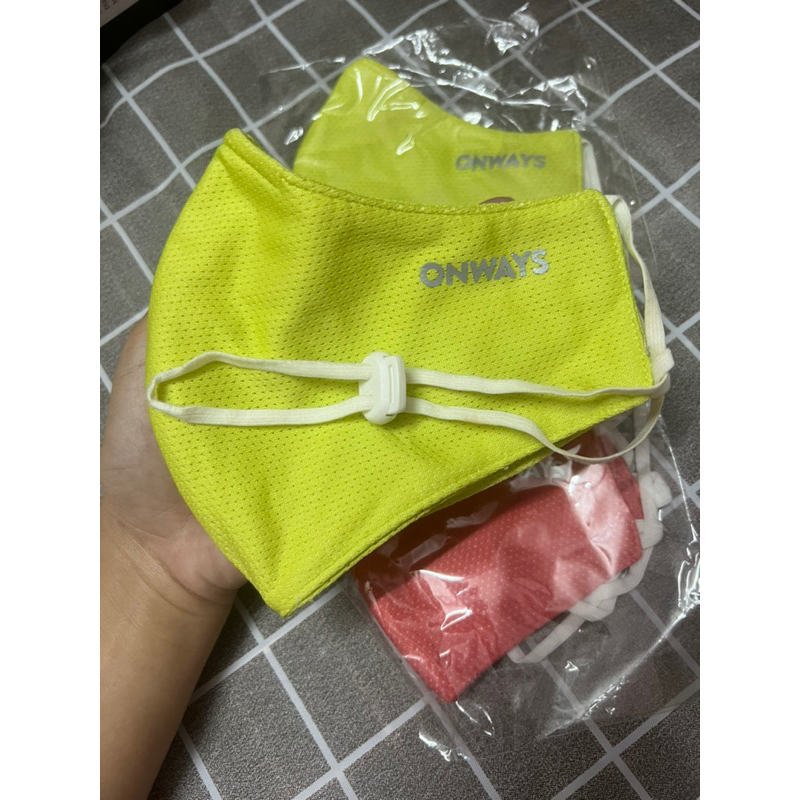 [Thanh lý] Khẩu trang vải lưới dây rút Onway