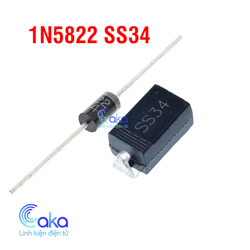 Diode Schottky 1N5822 3A 40V - SS34 Diode Chỉnh Lưu Sụt Áp Thấp