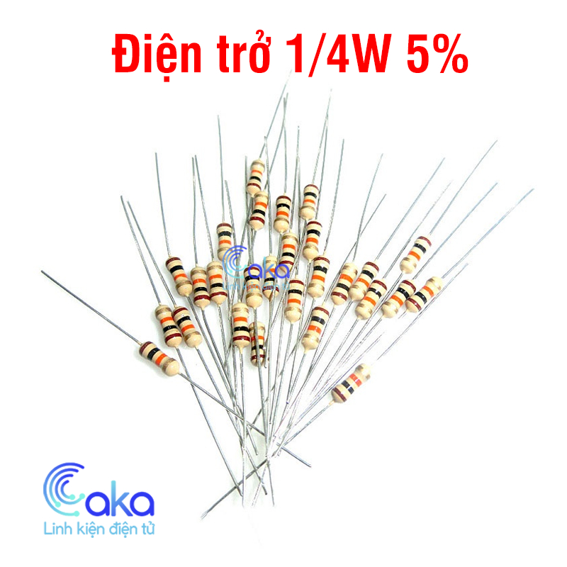 Điện trở 1/4W (50c/gói)
