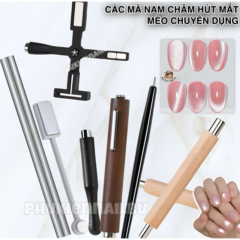 Nam châm hút mắt mèo 2 đầu, Nam châm đa năng hút mắt mèo