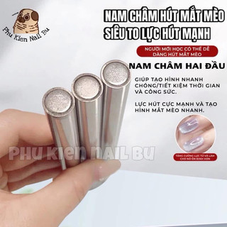 Nam châm hút mắt mèo 2 đầu, Nam châm đa năng hút mắt mèo