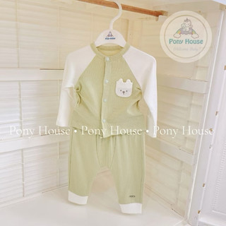 (Nhiều Mẫu) Bộ Nous cài lệch sơ sinh size newborn