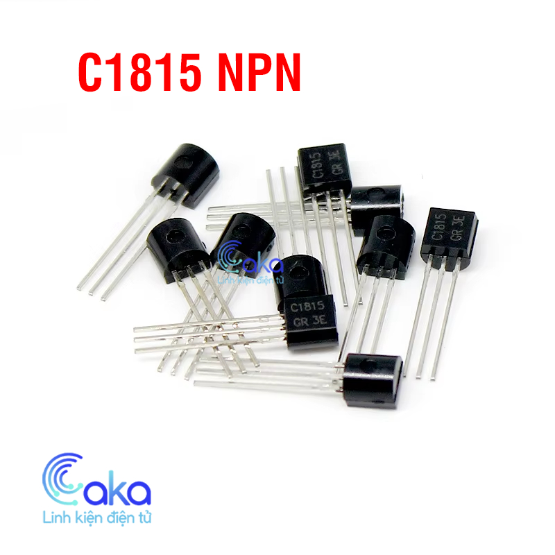 Set 10 Transistor C1815 NPN 150mA 50V – Transistor TO-92 Chân Cắm Dùng Cho Mạch Khuếch Đại