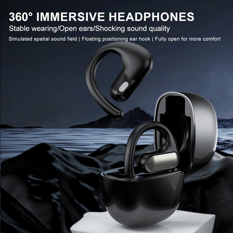 Tai Nghe Không Dây OWS Open-Ear Bluetooth 5.4 Có Micrô Giảm Tiếng ồn | BigBuy360 - bigbuy360.vn