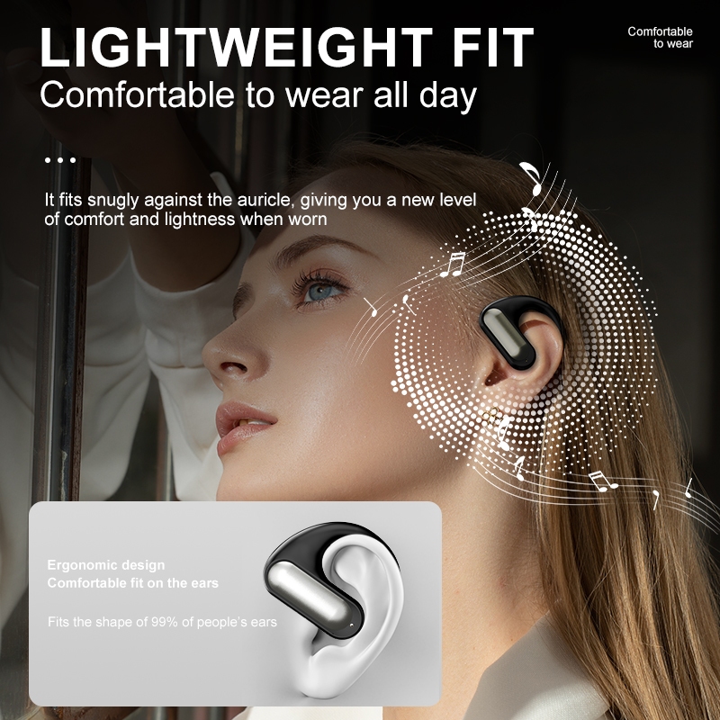 Tai Nghe Không Dây OWS Open-Ear Bluetooth 5.4 Có Micrô Giảm Tiếng ồn | BigBuy360 - bigbuy360.vn