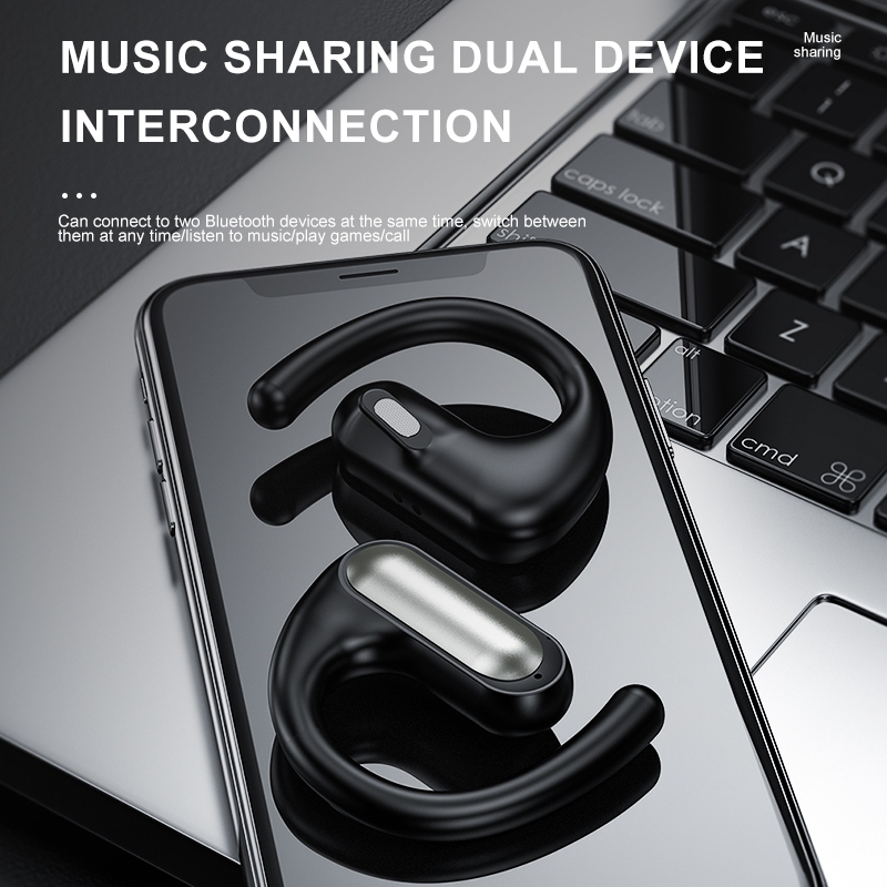Tai Nghe Không Dây OWS Open-Ear Bluetooth 5.4 Có Micrô Giảm Tiếng ồn | BigBuy360 - bigbuy360.vn