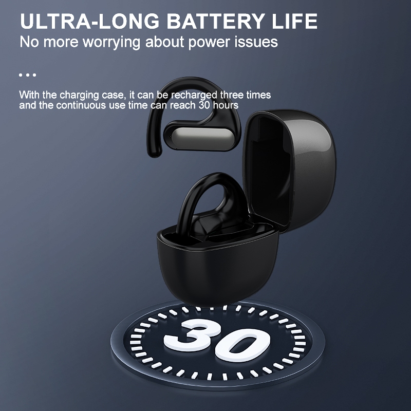 Tai Nghe Không Dây OWS Open-Ear Bluetooth 5.4 Có Micrô Giảm Tiếng ồn | BigBuy360 - bigbuy360.vn