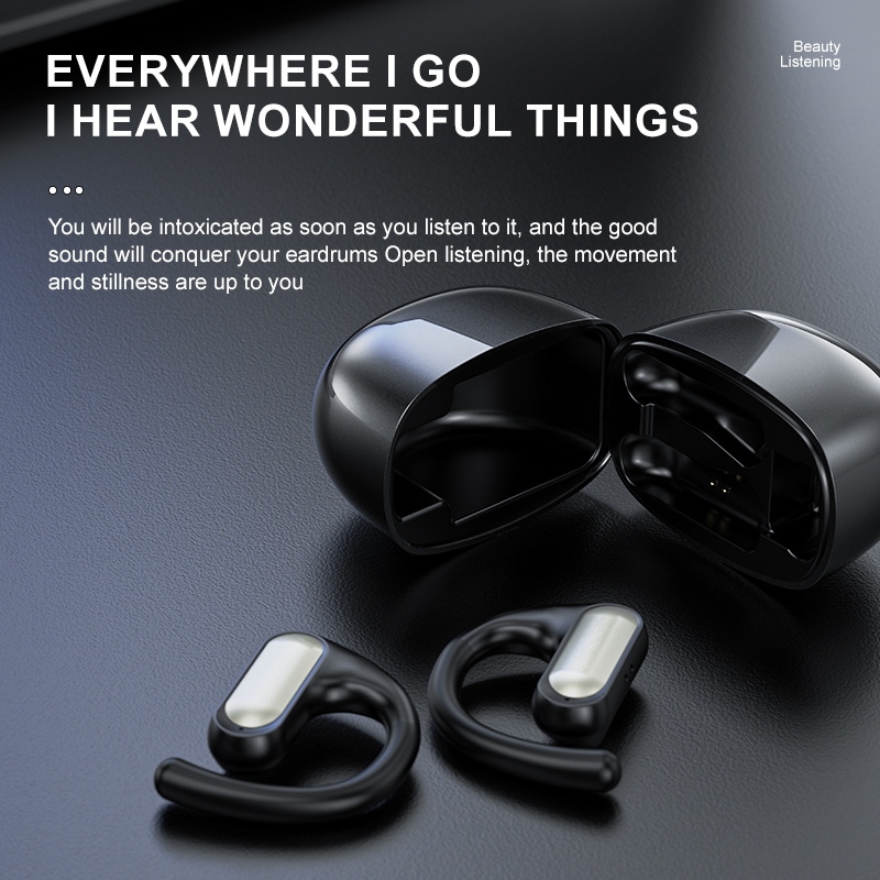 Tai Nghe Không Dây OWS Open-Ear Bluetooth 5.4 Có Micrô Giảm Tiếng ồn | BigBuy360 - bigbuy360.vn