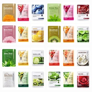  Combo 100 Miếng Mặt Nạ Dưỡng Da Tinh Chất HA 98%  Glutathion 20% BHA 5% Giúp Cấp Ẩm + Giảm Mụn + Mờ Thâm 
