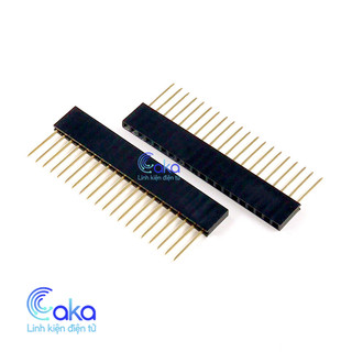 Jump Cái Chân Dài 17mm 1x40P – Header Female 2.54mm Hàng Đơn Gắn Board, Arduino, PCB