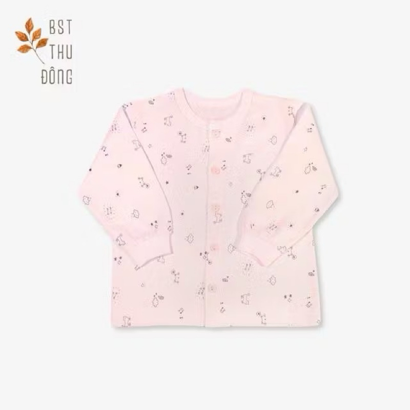 Áo nút giữa Miomio hàng dầy thu đông