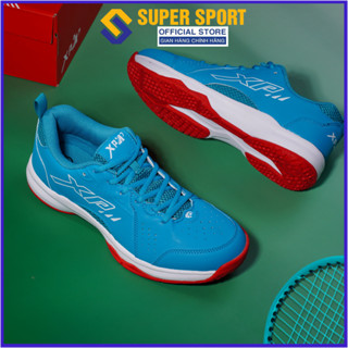 Giày Thể Thao XP CL10 JMAX Nam Nữ Chính Hãng Màu Xanh Đế Eva Nhẹ - Giày Chơi Cầu Lông, Bóng Chuyền, Bóng Bàn, Pickleball