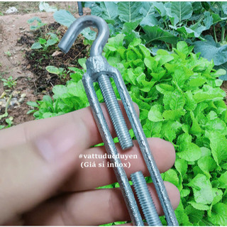 Tăng đơ dây cáp thép mạ M6 - [Ø 6mm]