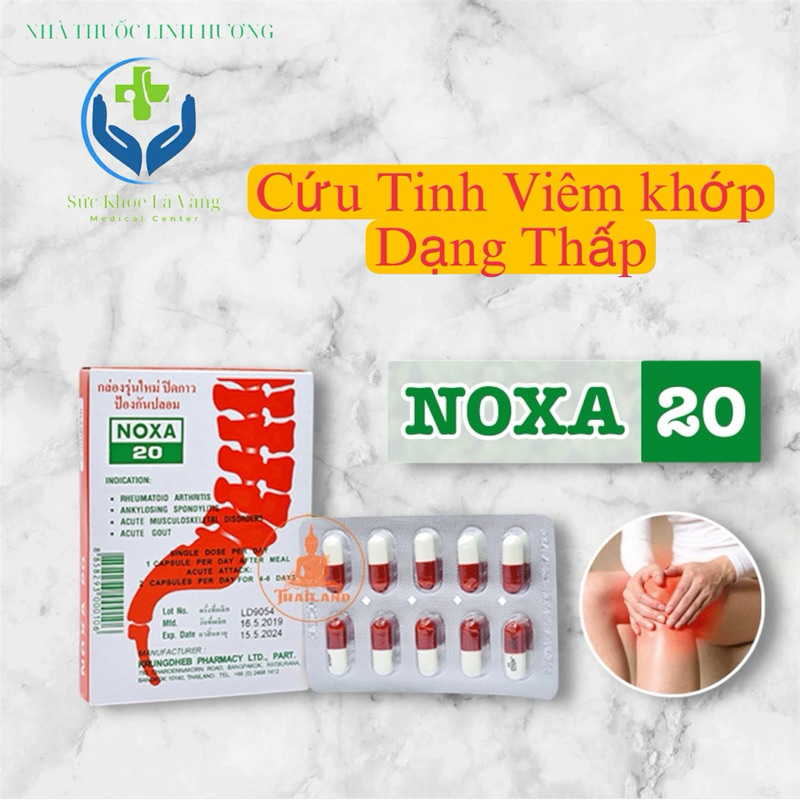 Giảm đau xương khớp Noxa 20 thái lan (Chính Hãng)