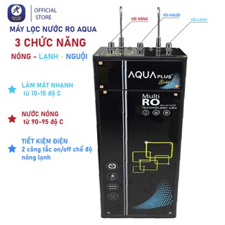 Máy lọc nước AQUA MVS GOLD 3 chức năng nóng lạnh nguội 2 vòi 9 cấp ;lọc chính hãng