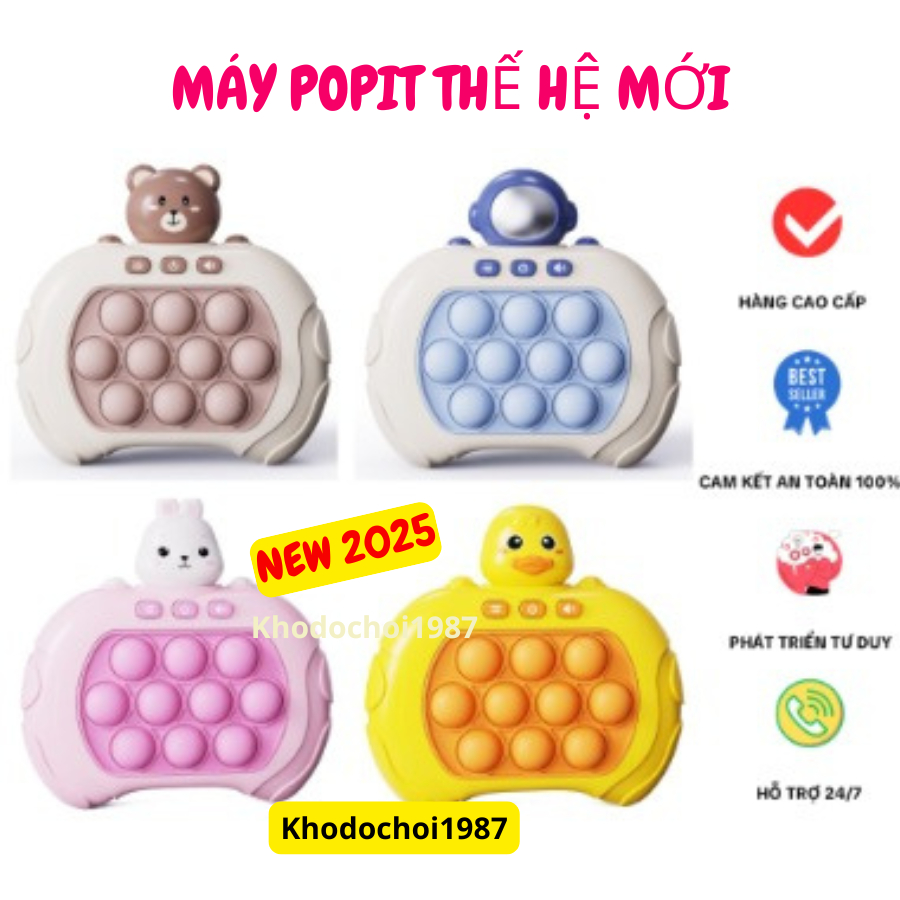 [Rẻ vô địch] Máy Chơi Game Cầm Tay POP IT Điện Tử BẢN NÂNG CẤP 2025