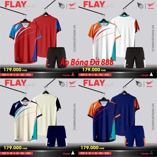Bộ Quần Áo Bóng Chuyển Nam Nữ Domin FLAY, Size VN - Hàng VNXK Cao Cấp