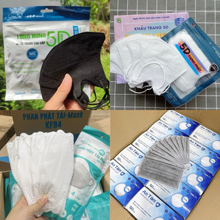 Khẩu Trang Y Tế, Khẩu Trang 5D Mask, Khẩu Trang KF94