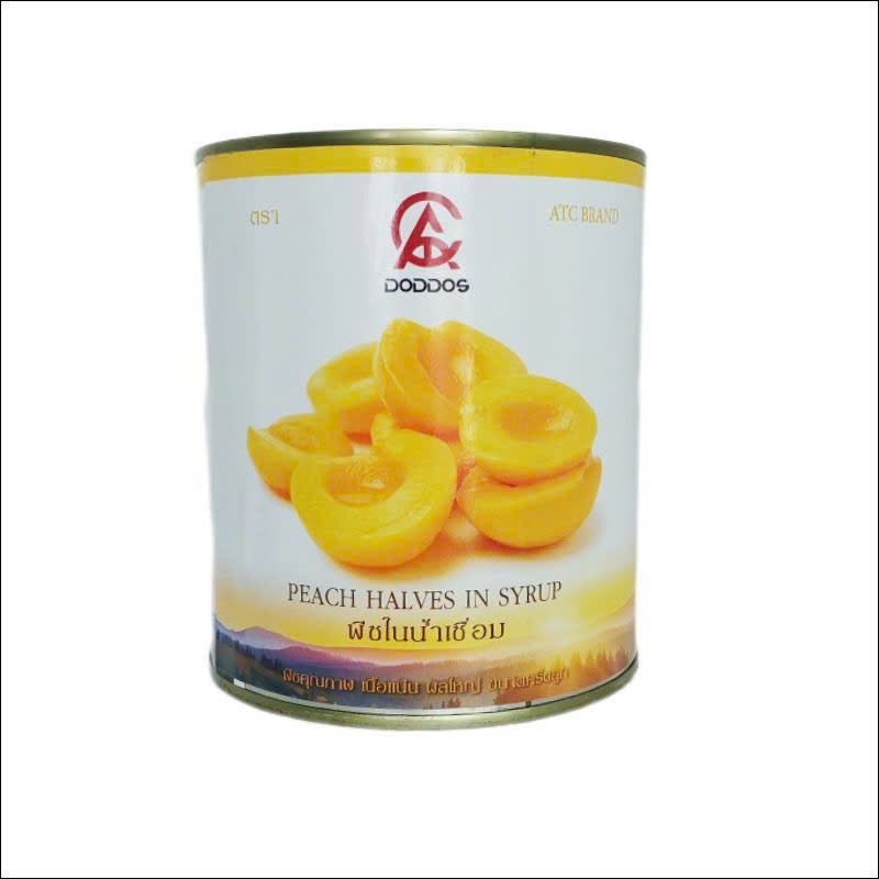 Đào ngâm Thái Lan Boddob 820g