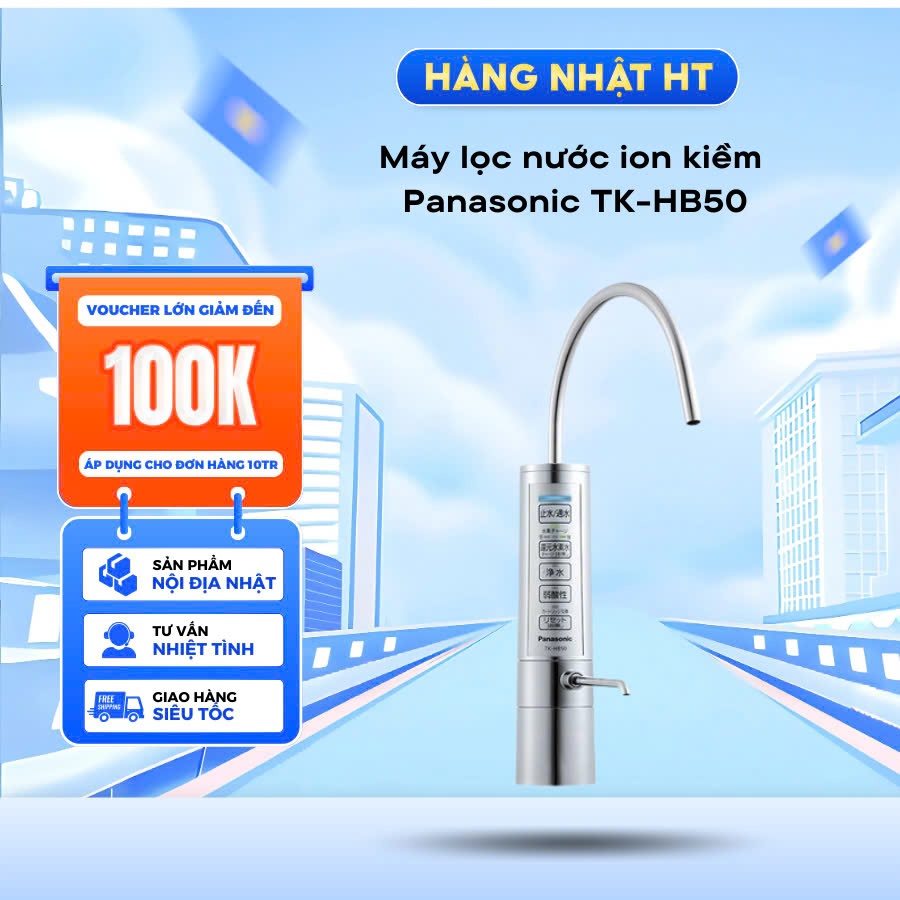 Máy lọc nước ion kiềm Panasonic TK-HB50-S nội địa Nhật