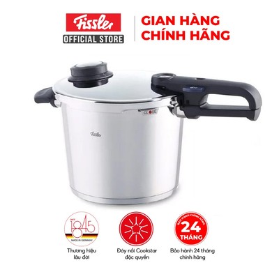 [Trả Góp 0% - Hỏa Tốc] Nồi áp suất Fissler Vitavit Premium 6L 22cm sản xuất tại Đức.