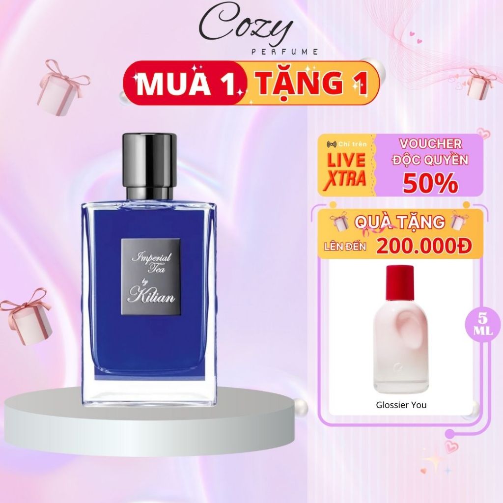 Nước hoa unisex Kilian Imperial Tea Chiết 5ml/10ml Hương thơm Sang trọng, Thanh lịch - Cozy Perfume