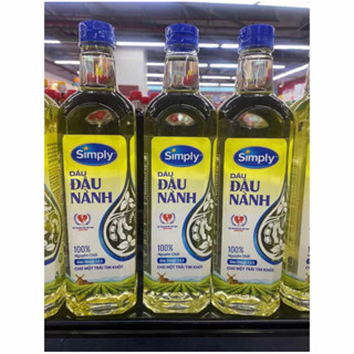 Dầu Ăn Đậu Nành Simply 1L - 2L