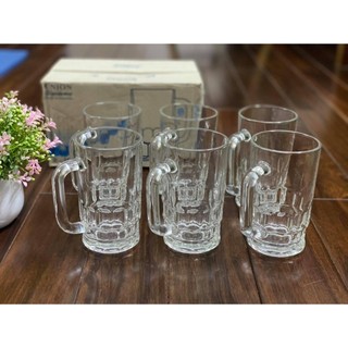 Bộ Ly Bia Thủy Tinh 6 Cái UG 999 Thái Lan 385ml