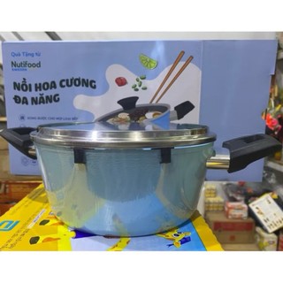 NỒI HOA CƯƠNG 20CM QUÀ TẶNG TỪ NUTIFOOD, MIỆNG RỐT GREENCOOK