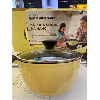 NỒI HOA CƯƠNG 20CM QUÀ TẶNG TỪ NUTIFOOD, MIỆNG RỐT GREENCOOK