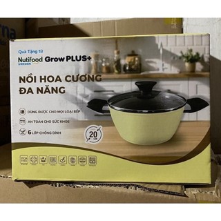 NỒI HOA CƯƠNG 20CM QUÀ TẶNG TỪ NUTIFOOD, MIỆNG RỐT GREENCOOK