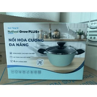 NỒI HOA CƯƠNG 20CM QUÀ TẶNG TỪ NUTIFOOD, MIỆNG RỐT GREENCOOK