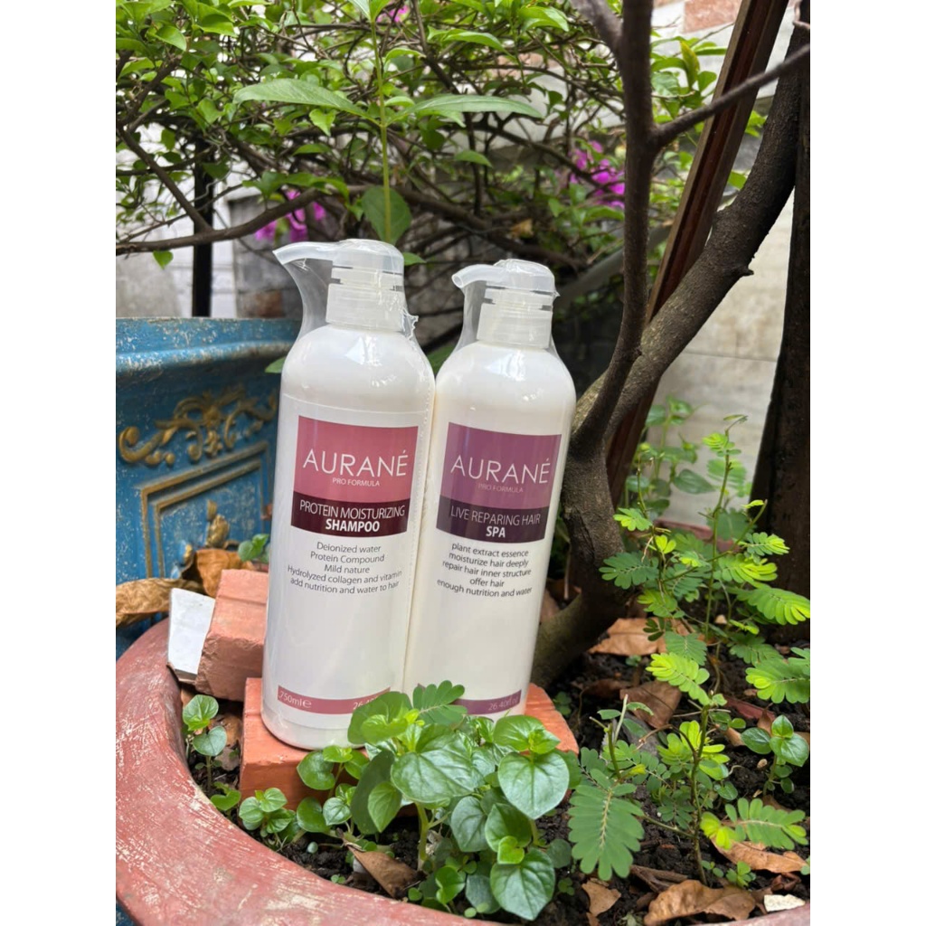 DẦU GỘI DƯỠNG TÓC AURANE và spa âurane 750ml