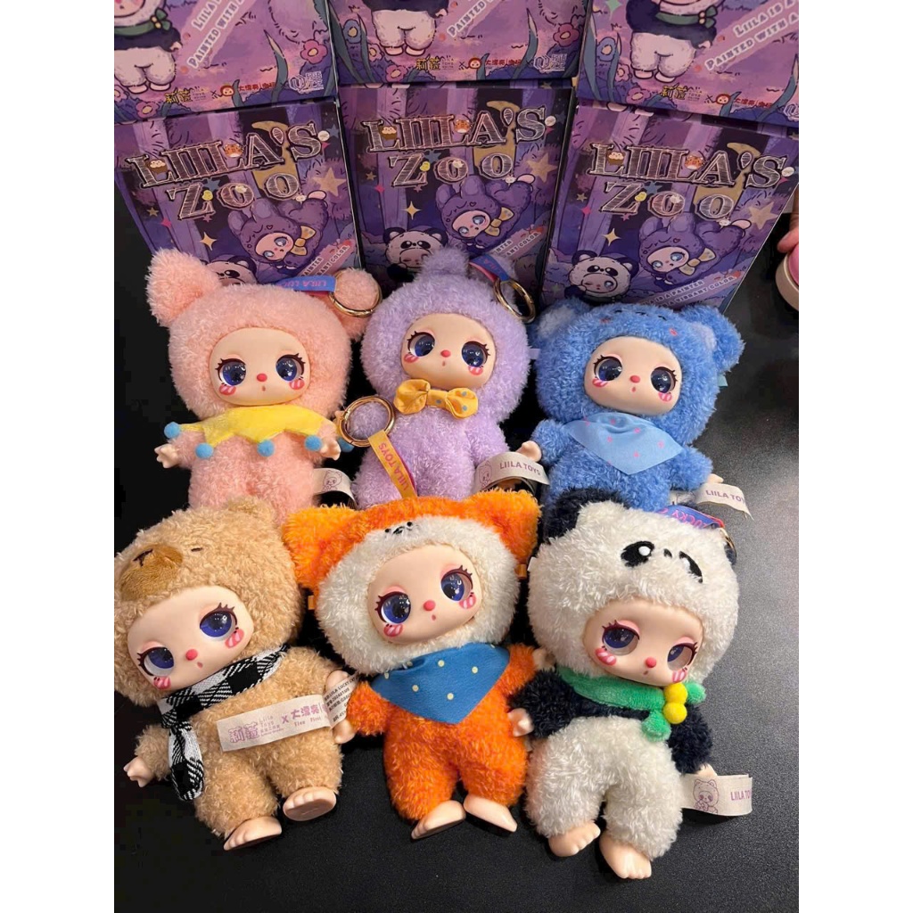 (HÀNG CÓ SẴN) - SET 6BOX - 🎀 Lila Zoo ❤️