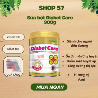 Sữa cho người tiểu đường Diabetcare Gold Nutifood 900g sự lựa chọn hoàn hảo cho người tiểu đường
