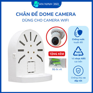 Chân đế Camera Dome chữ L nhựa ABS Cao Cấp, chịu lực, chống va đập tốt | C115