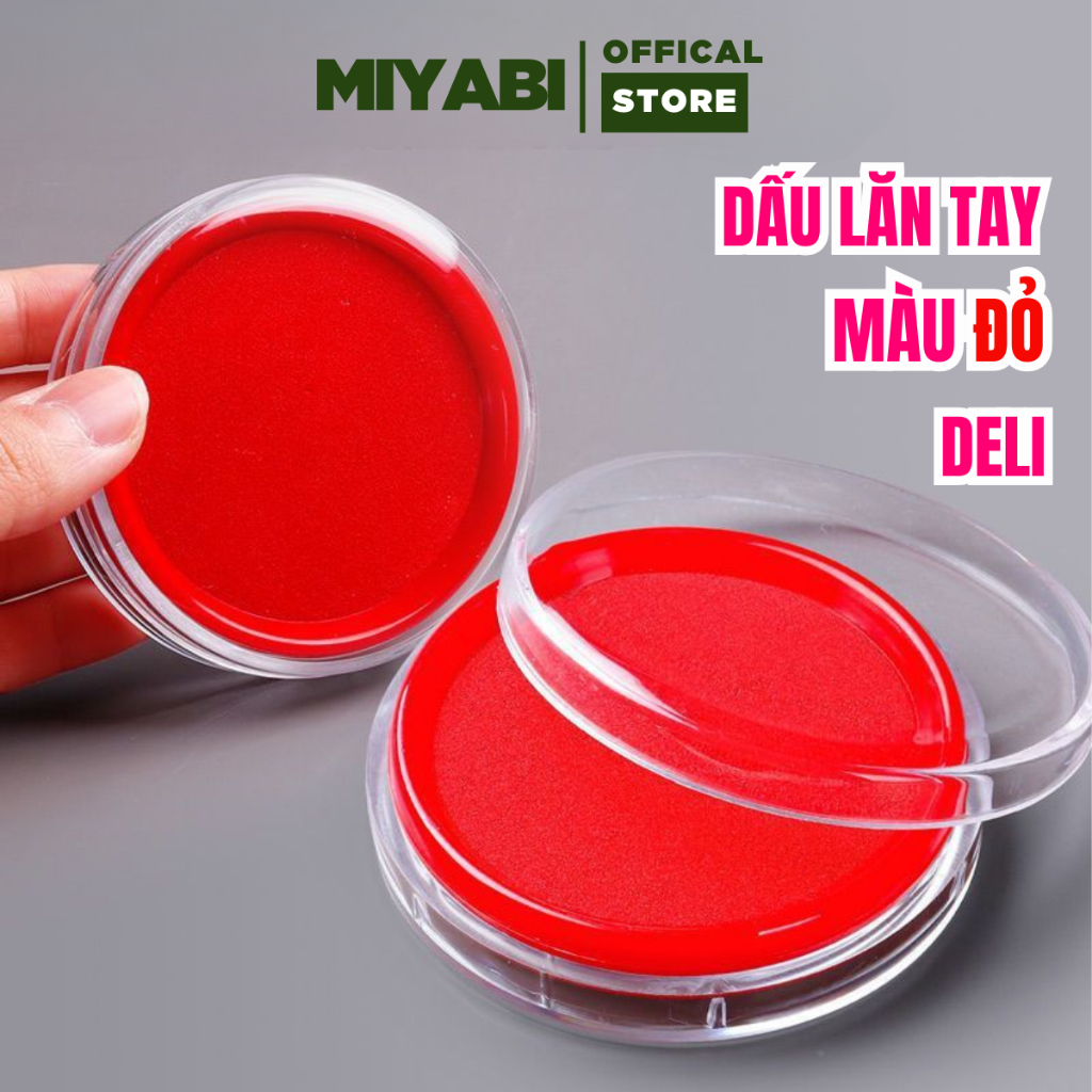 Hộp dấu lăn tay Deli