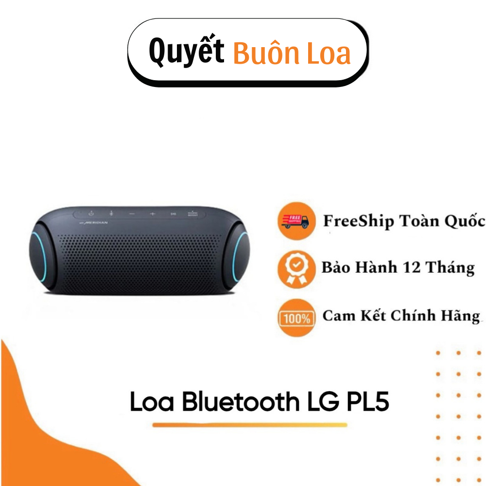 Loa Bluetooth XBOOM LG PL5 VÀ XG5 VÀ PN5 20W chính hãng nguyên seal