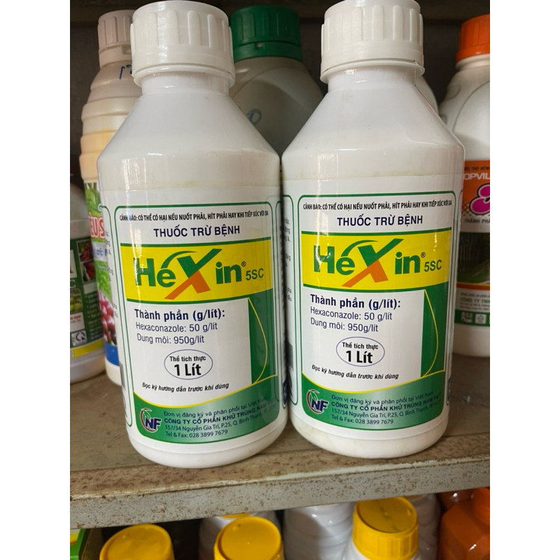 (HÀNG CAO CẤP)-HEXIN 5SC CHAI 1lit pha được 400lit nước