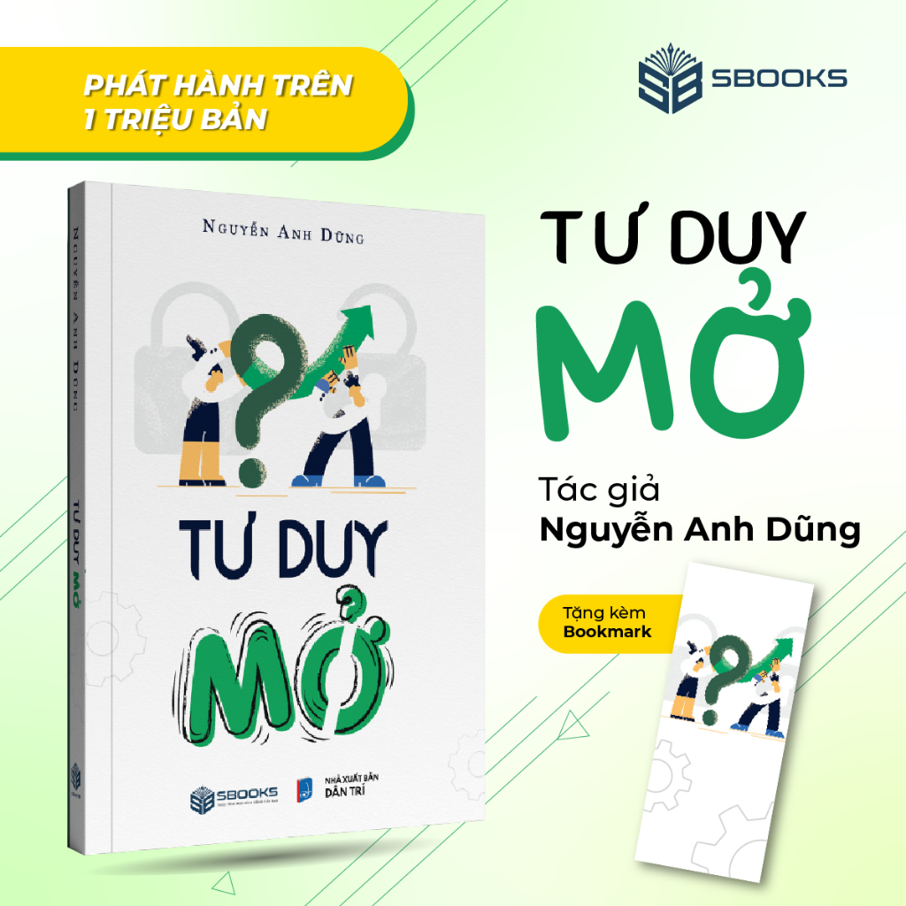 Sách - Tư Duy Mở (Nguyễn Anh Dũng) - Khai Tâm Store | Sbooks