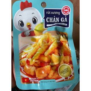 sỉ 10 gói chân gà rút xương vị chua cay thơm ngon hàng việt nam