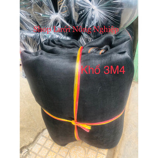  Lưới Chắn Côn Trùng Khổ 3m4 Đen Lưới Trồng Rau Lươi Che Tiêu. Lưới Chống Muối cho nhà cửa và vật nuôi 