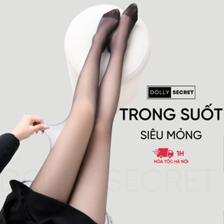 Quần Tất Siêu Trong Suốt Siêu Mỏng Tàng Hình Thật Chân DOLLY SECRET T39