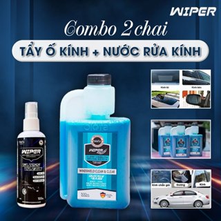 COMBO 2 chai Tẩy Ố Kính + Nước Rửa Kính Ô Tô Tiện Lợi, Hiệu Quả máy rửa xe cầm tay karcher