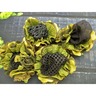 Búi tóc 3 hoa nhiều màu 12712 (ảnh thật)