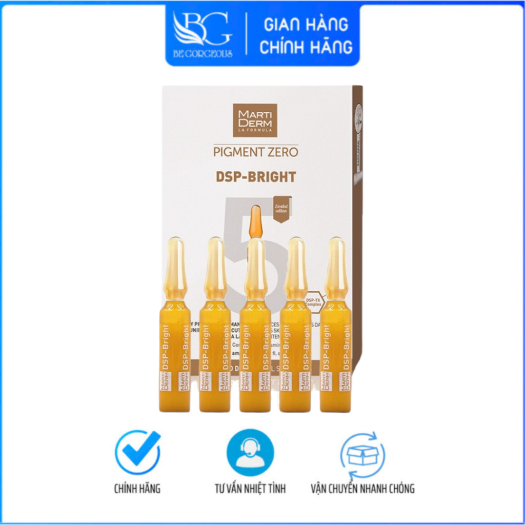 Serum Dưỡng Sáng Da Giảm Đốm Sắc Tố MartiDerm Pigment Zero DSP Bright