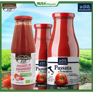 Sốt cà chua Passata hữu cơ Ý - 700g