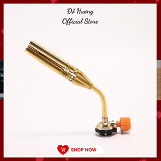 Khò Gas mini 2 lòng 820 - khò gas đôi ống dẫn bằng đồng lắp bình gas mini tiện lợi