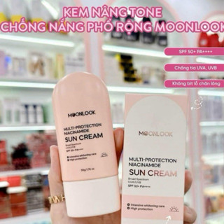 Kem chống nắng Moonlook Nâng tông làm trắng da SPG 50+ PA ++