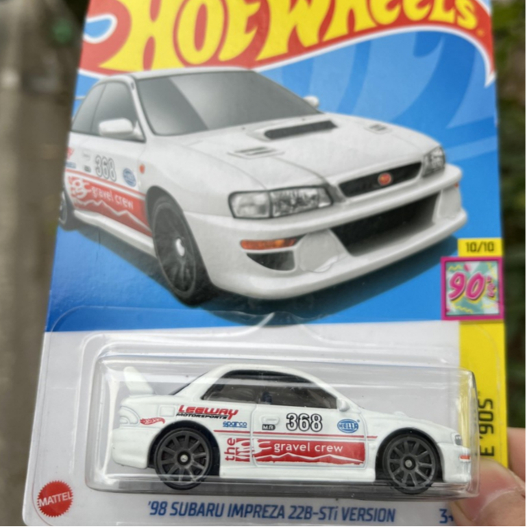 Xe mô hình Subaru Impeza - Hotwheels basics – 1:64 – Elite Garage